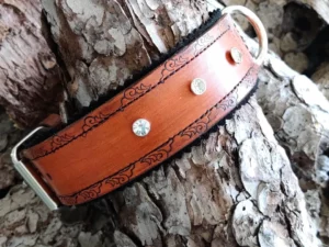 Avani Retro Colored, Tooled & Decorated, Solin Saddle-Brown, S