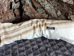 LazyBones SOFT Kissen mit Überbezug / Dimara-Striped / XS