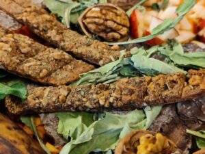 Buchweizen-Cracker mit Nuss, Glutenfrei