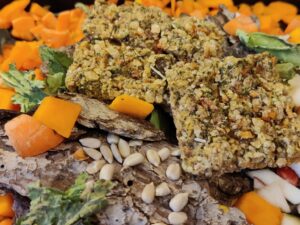 Hafermehl-Cracker mit Reisflocken, Glutenfrei